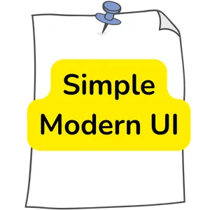 11 Simple Modern UI