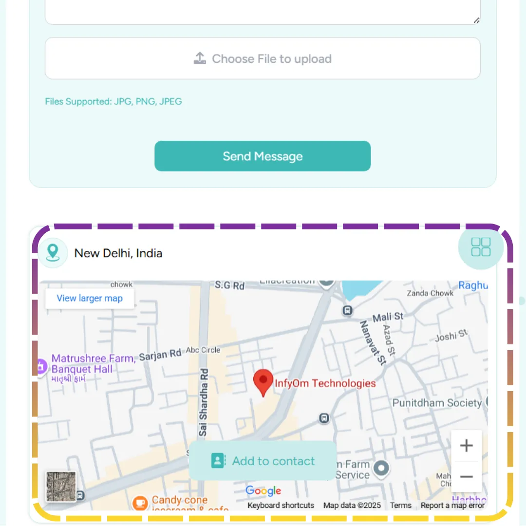 Google Map Location