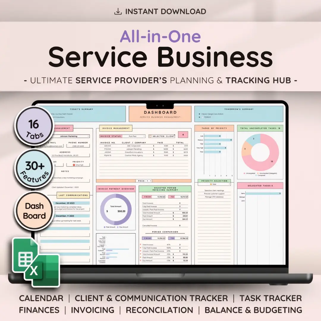 Smart Spredasheet Smal Business CRM